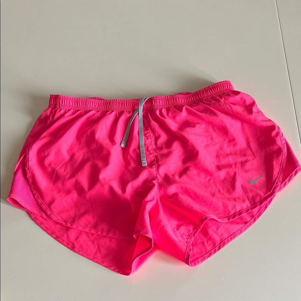 Pink Nike Running DriFit Shorts